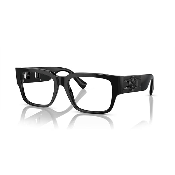 Versace Eyeglasses VE 3334 GB1 Black at Amazon Women's
